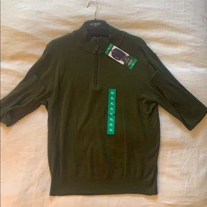 NEW Orvis 1/4 Zip Pullover.